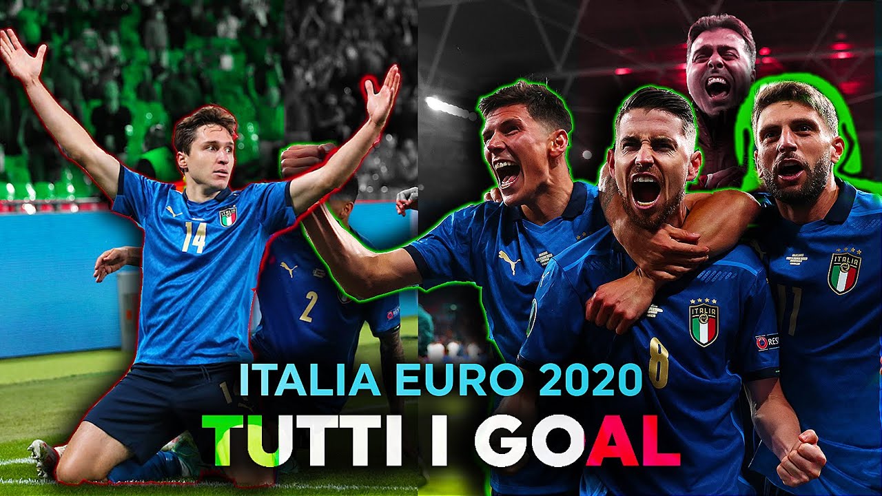 La CAVALCATA dell'ITALIA in 3 MINUTI a EURO 2020 - 