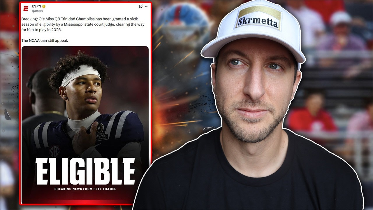 Срочная новость: Квотербеку команды Ole Miss Тринидаду Чамблис предоставлен 6-й год права на учас...