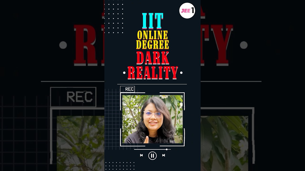 Dark Reality of IIT Online degree #iit #bdes #onlineiit
