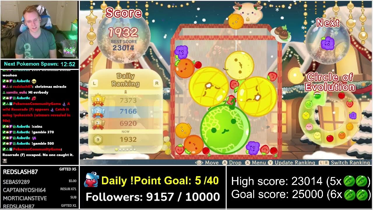 [アメリカ人スイカ] Suika Game High Score attempts to beat 23014!