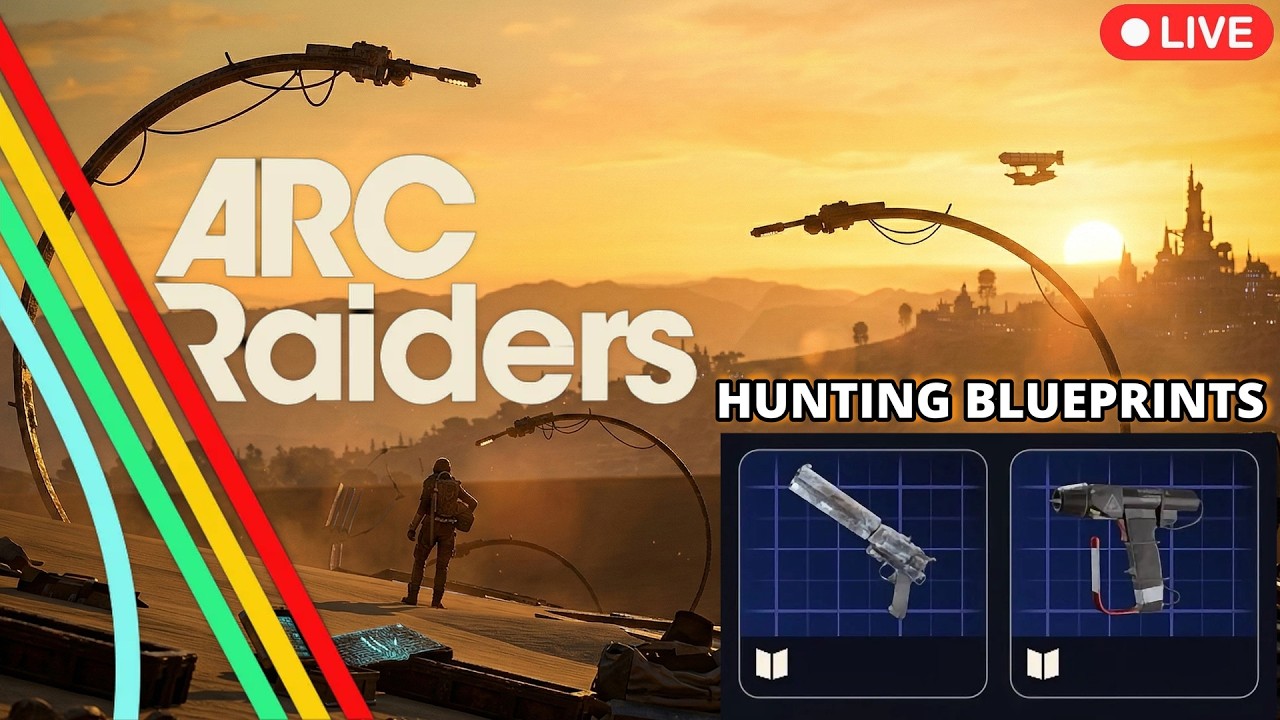 🔴LIVE| HUNTING FOR BLUEPRINTS ALL NIGHT! #gaming #CLEAZY89 #arcraiders