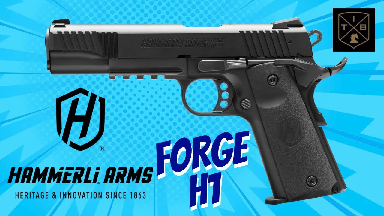 Hammerli Forge H1 Review & Range Test | 1911-Style .22 LR Rimfire Pistol Deep Dive