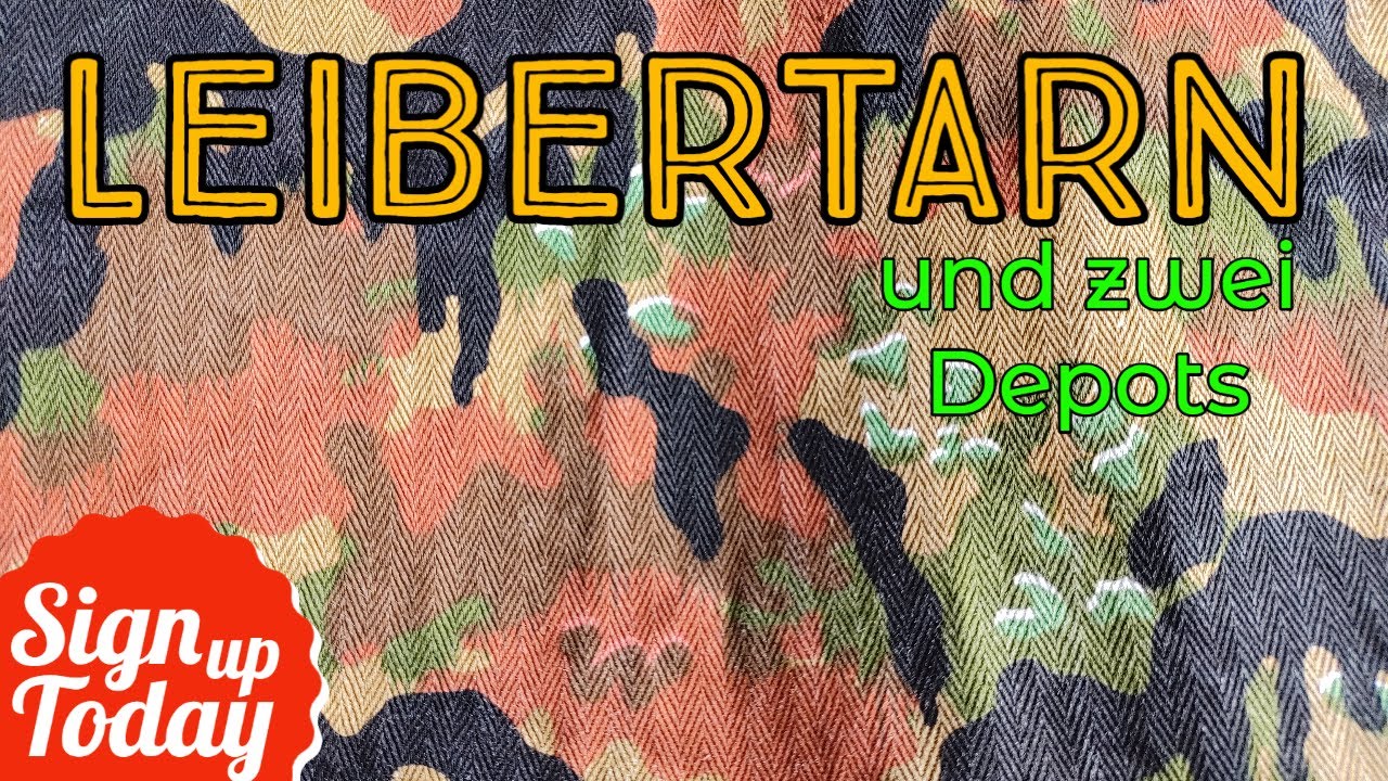 Leibertarn der Wehrmacht Mun Depot