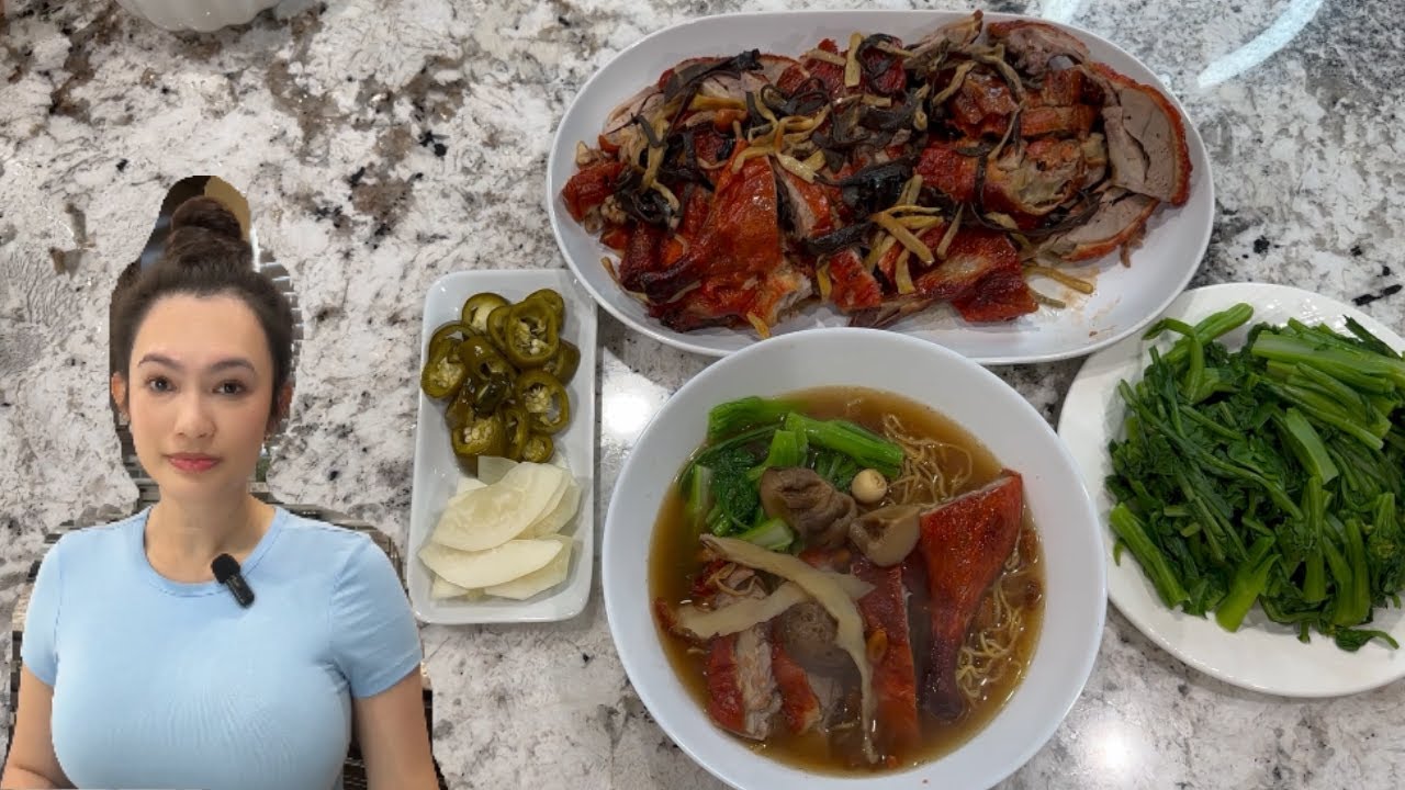 MÌ VỊT QUAY / CÁCH NẤU MÌ VỊT QUAY NHANH GỌN LẸ