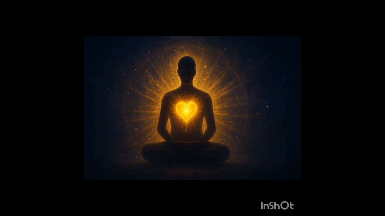 Golden Heart Chakra Healing 💛 Expand Love, Kindness & Inner Light | Deep Meditation Music