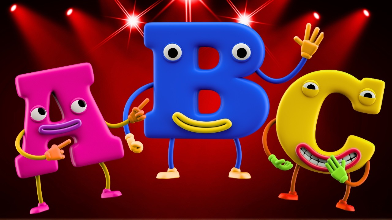 ABC Song Phonics | Ultra Colorful Alphabet Song for Children | Learn Letter ABCD | Kids Videos