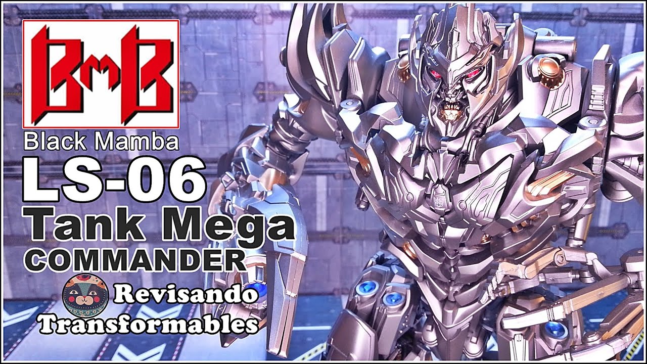 Black Mamba LS-06 ROTF Megatron Tank Mega Commander KO Oversized Tranformers SS-13