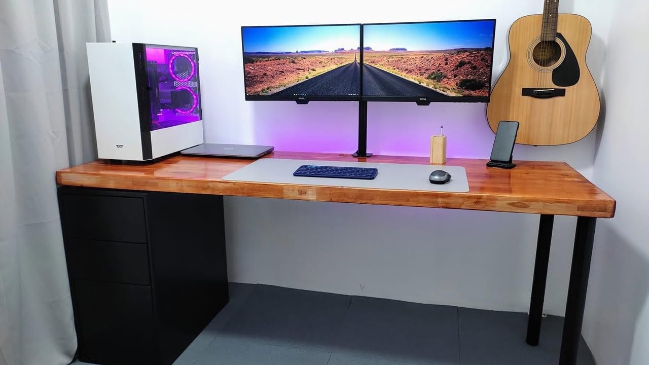 DIY Computer Desk Under $40 (PHP 2000)