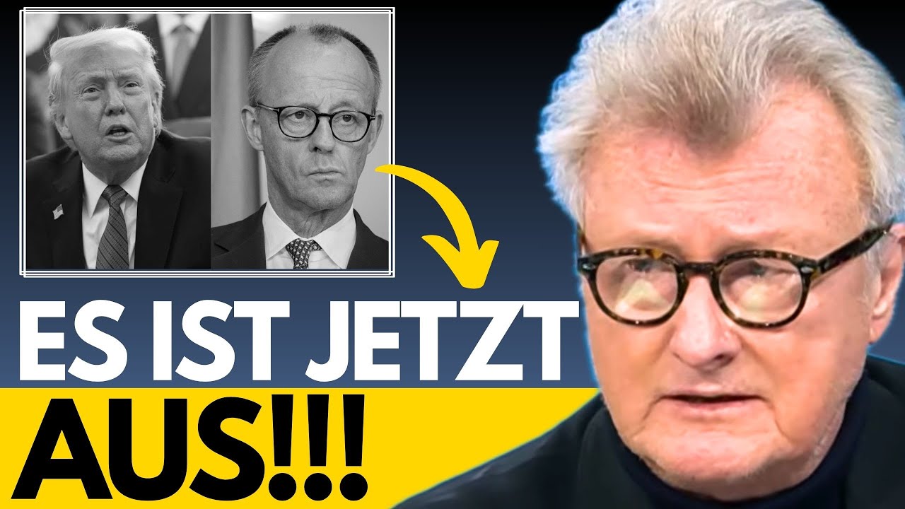 Auf einmal KNALLTS! 💥 Jörges faltet Merz und Trump live in Sendung zusammen!!!