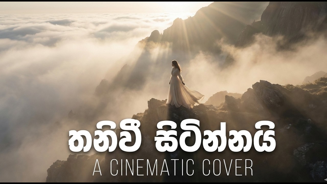 Thaniwi sitinnai ma (තනිවී සිටින්නයි මාඅදහස් කලේ ) Cover Music Video -  Milton Mallawarachchi