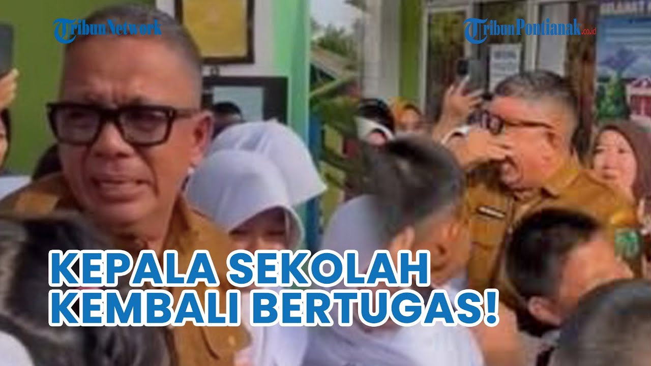 Pencopotan Kepala Sekolah di Prabumulih Dibatalkan❗ Kembali Bertugas