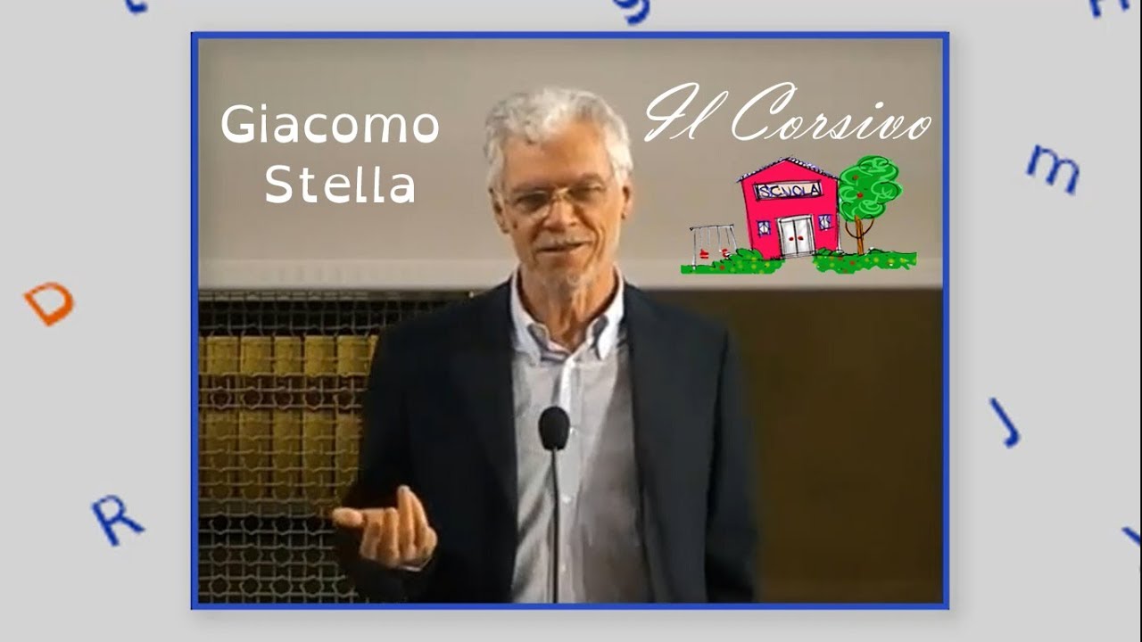 Giacomo Stella e il corsivo a scuola