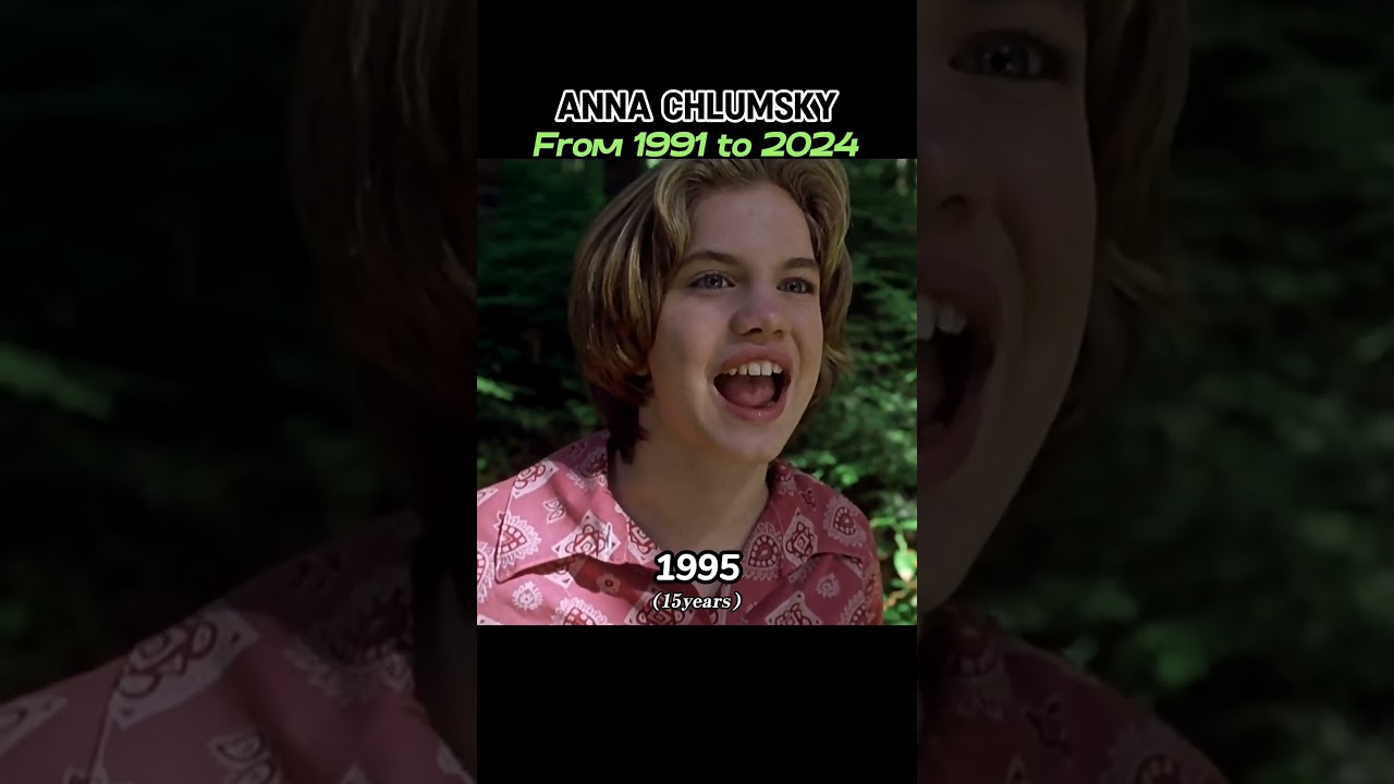 Anna Chlumsky evolution #actress #evolution #thenandnow #edit #shorts #annachlumsky