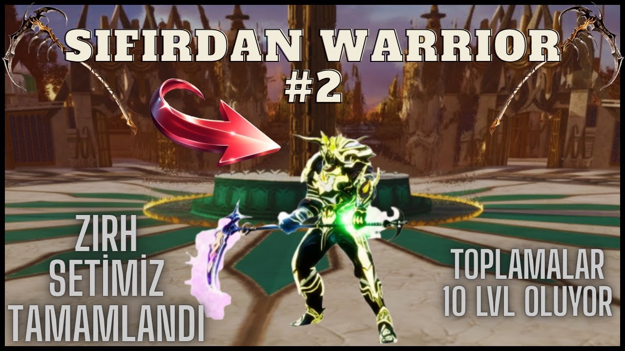 Sıfırdan Warrior Bölüm #2 | ZIRH SETİMİZİ TAMAMLADIK !!! | Rise Online Galia