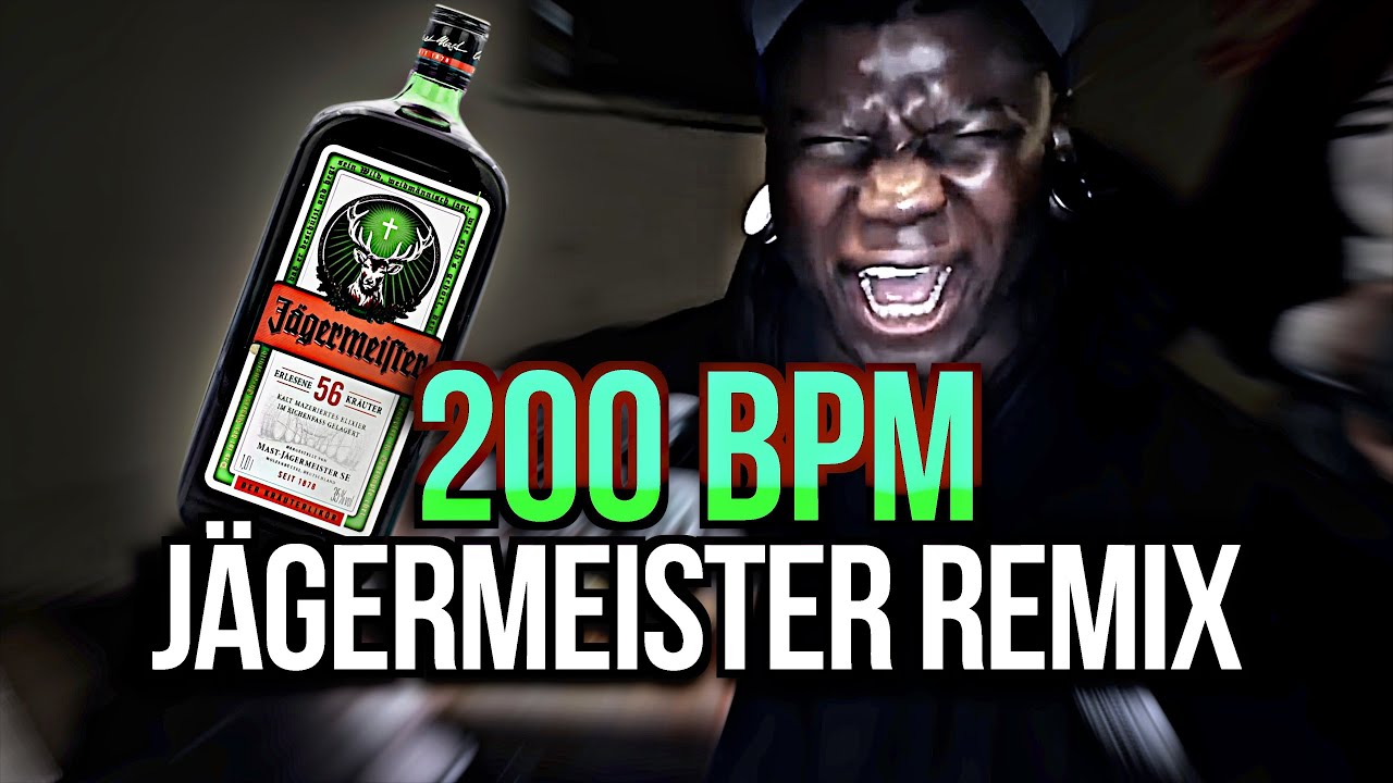 J&Auml;GERMEISTER 200 BPM Edit (Luca-Dante Spadafora Hardcore/Frenchcore Remix) | Musikvideo