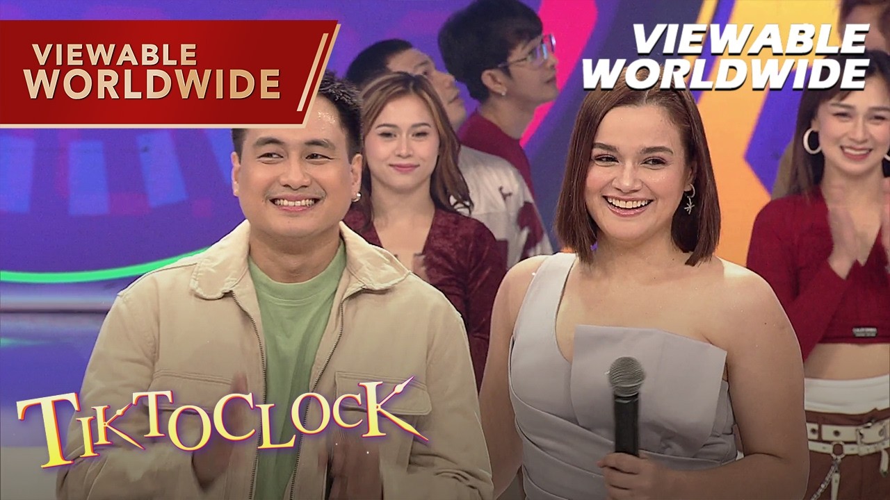 TiktoClock: Yasmien Kurdi and Rainier Castillo are in a hot seat with the Tiktropa's interrogation!