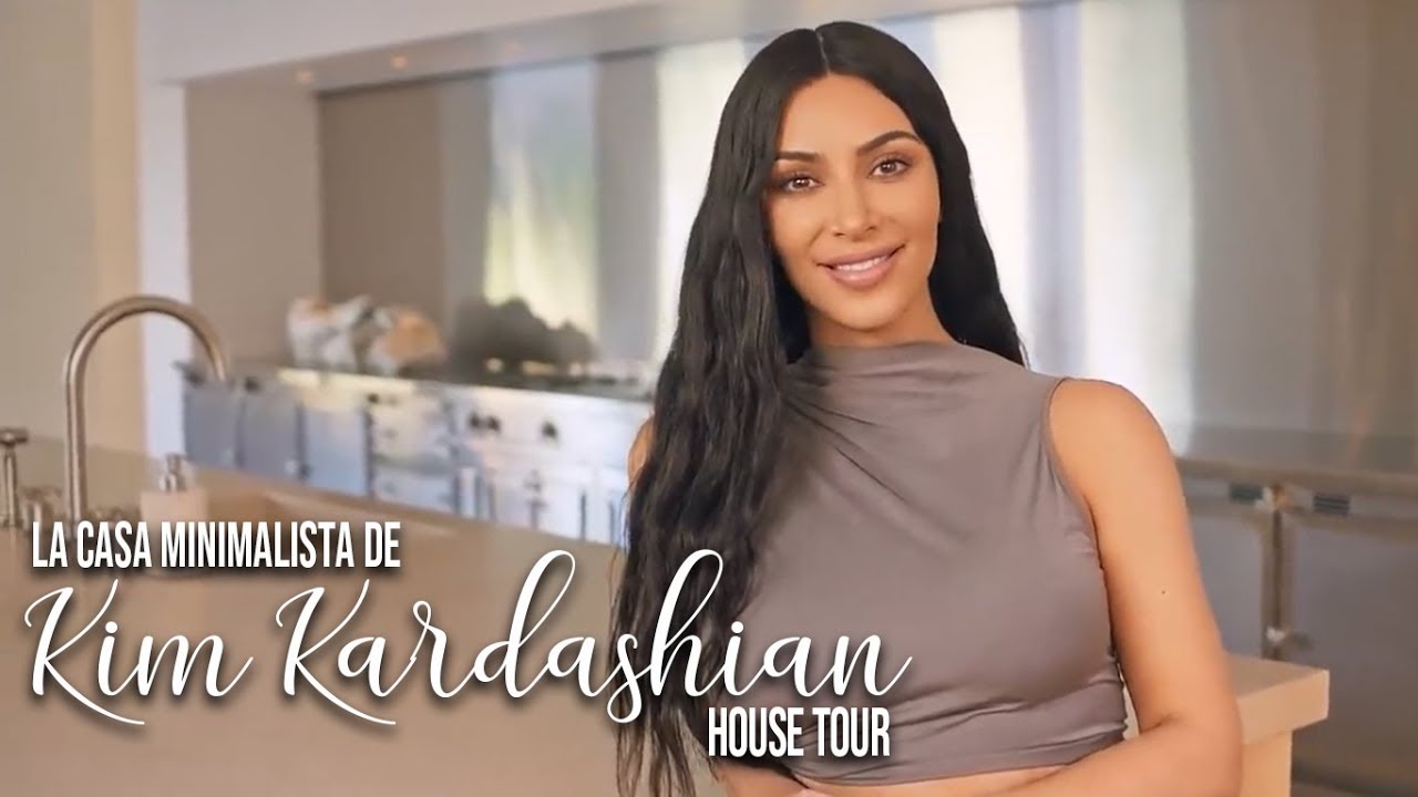 La mansion minimalista de Kim Kardashian y Kanye West - House Tour Minimalismo