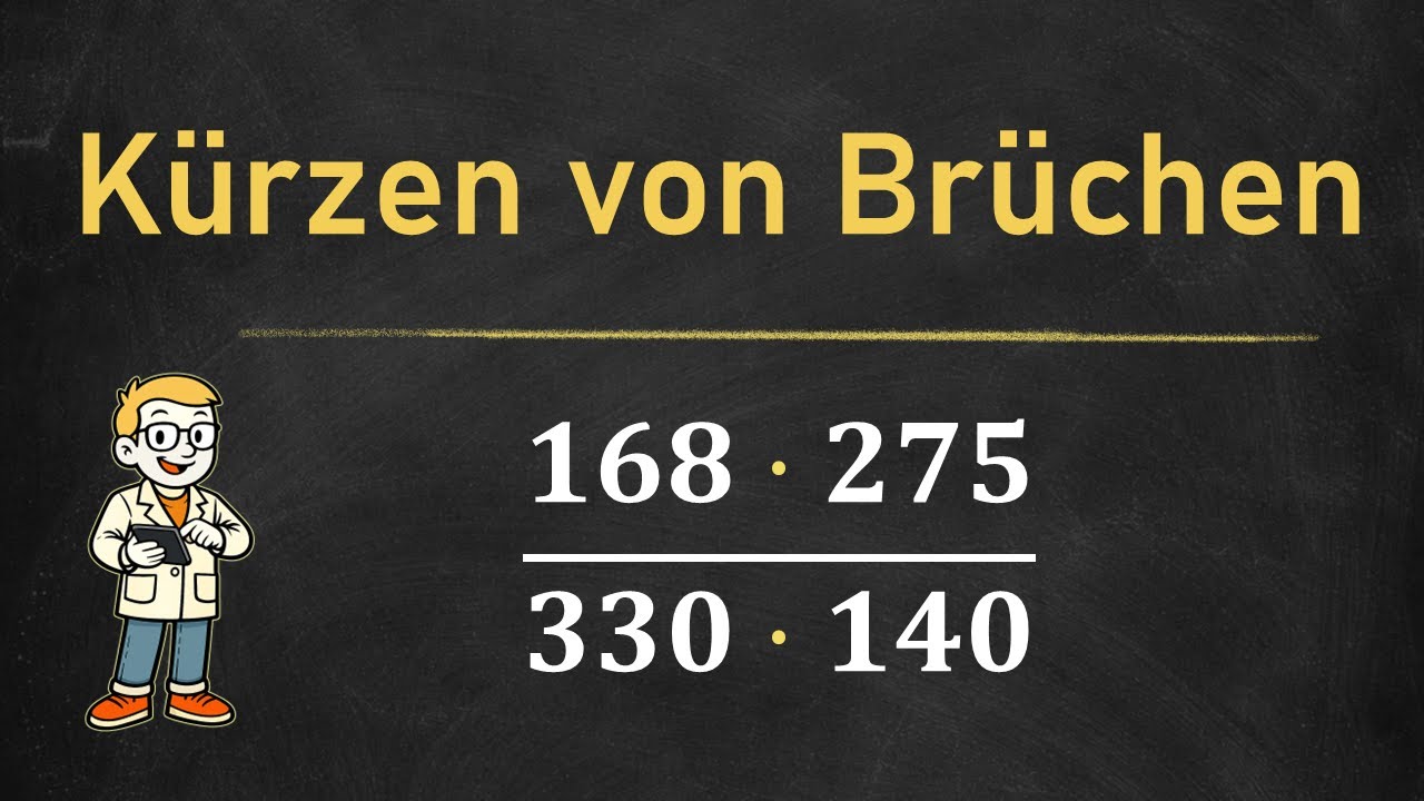 Grundlagen der Mathematik: Kürzen von Brüchen