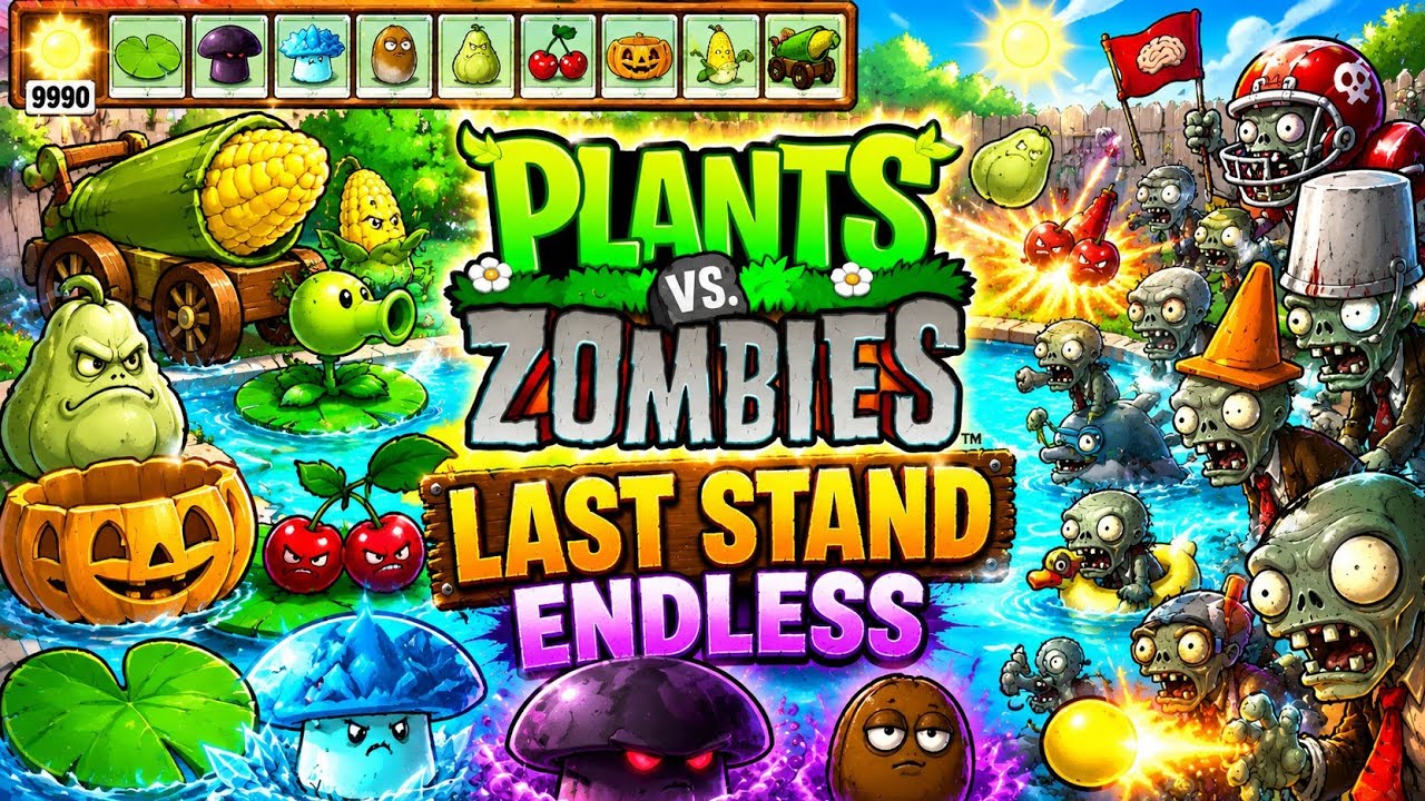 🏚️ 130-140 PvZ last stand endless @MonsterGaming5Z 