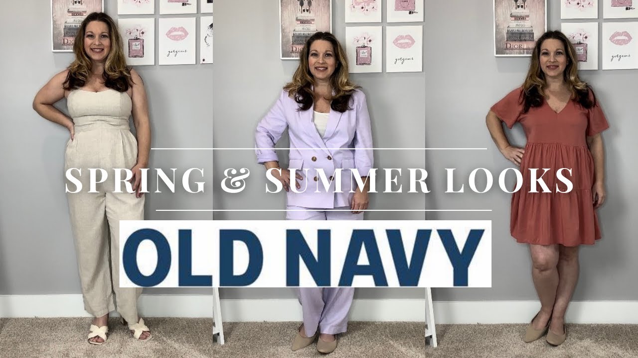 OLD NAVY Spring & Summer 2024 Try On Haul | What's New for Spring & Summer at Old Navy