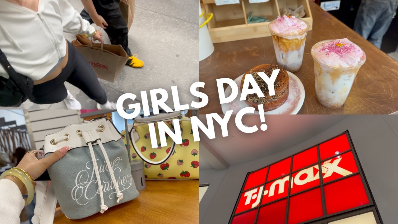 The perfect girls day in NYC 👯‍♀️ (TJ Maxx, Sephora, and the movies!)