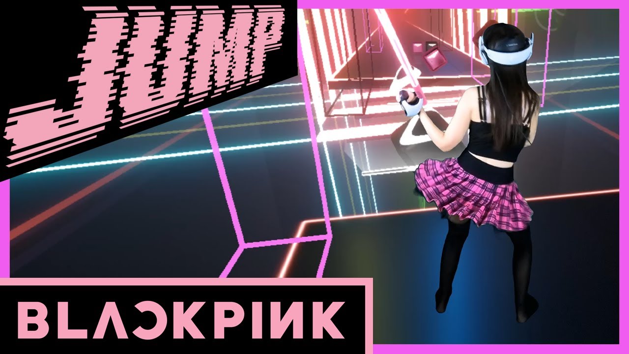 BEST MAP! 🖤🩷 BLACKPINK - JUMP 💫 [BEAT SABER] VR Gameplay