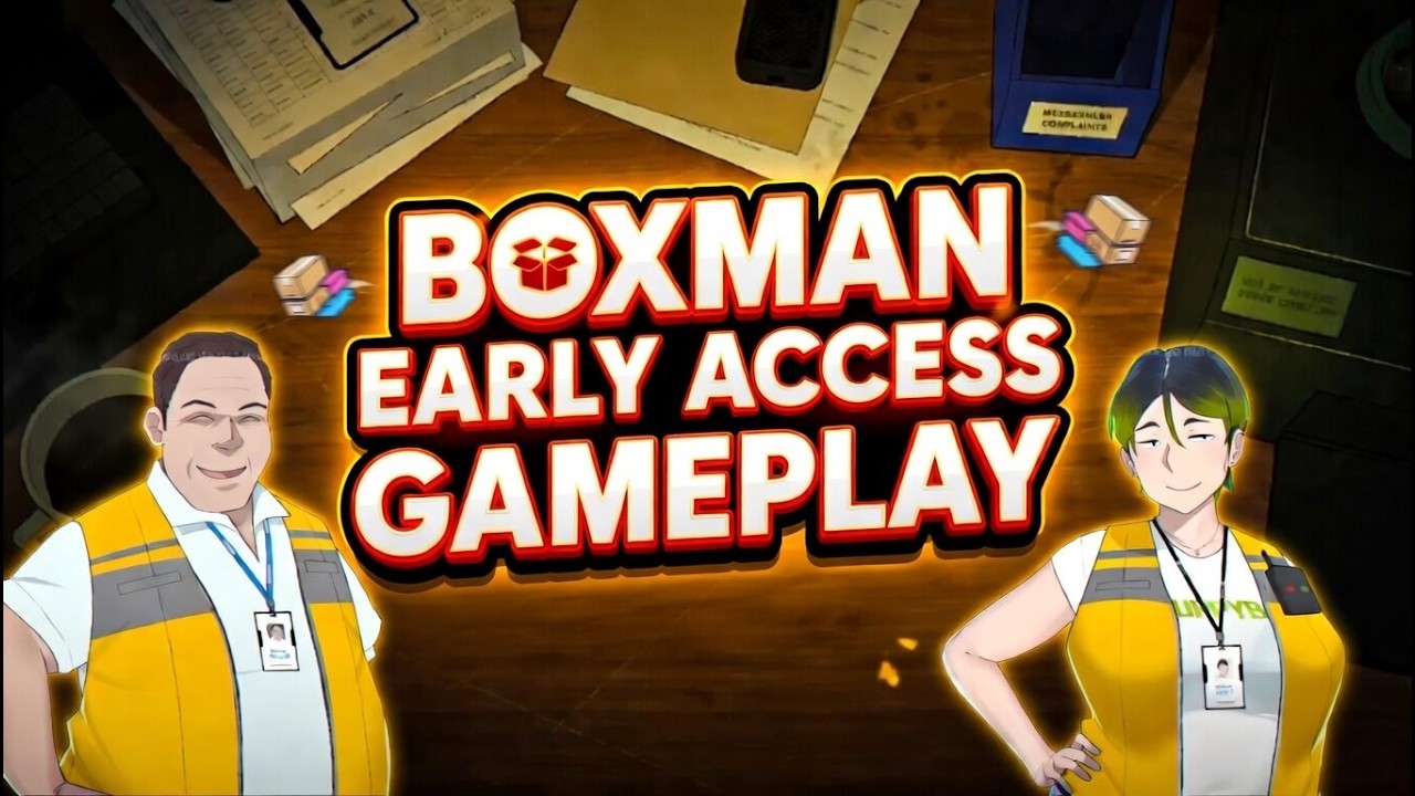 BOXMAN - Gameplay PC EARLY ACCESS #BOXMAN