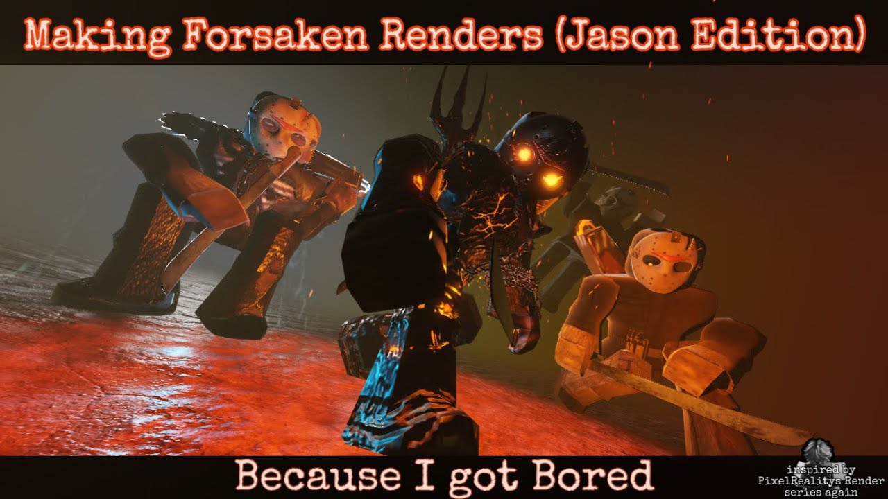 Making Forsaken Renders (Jason Edition) | Kind of a part 2 to the noli skins