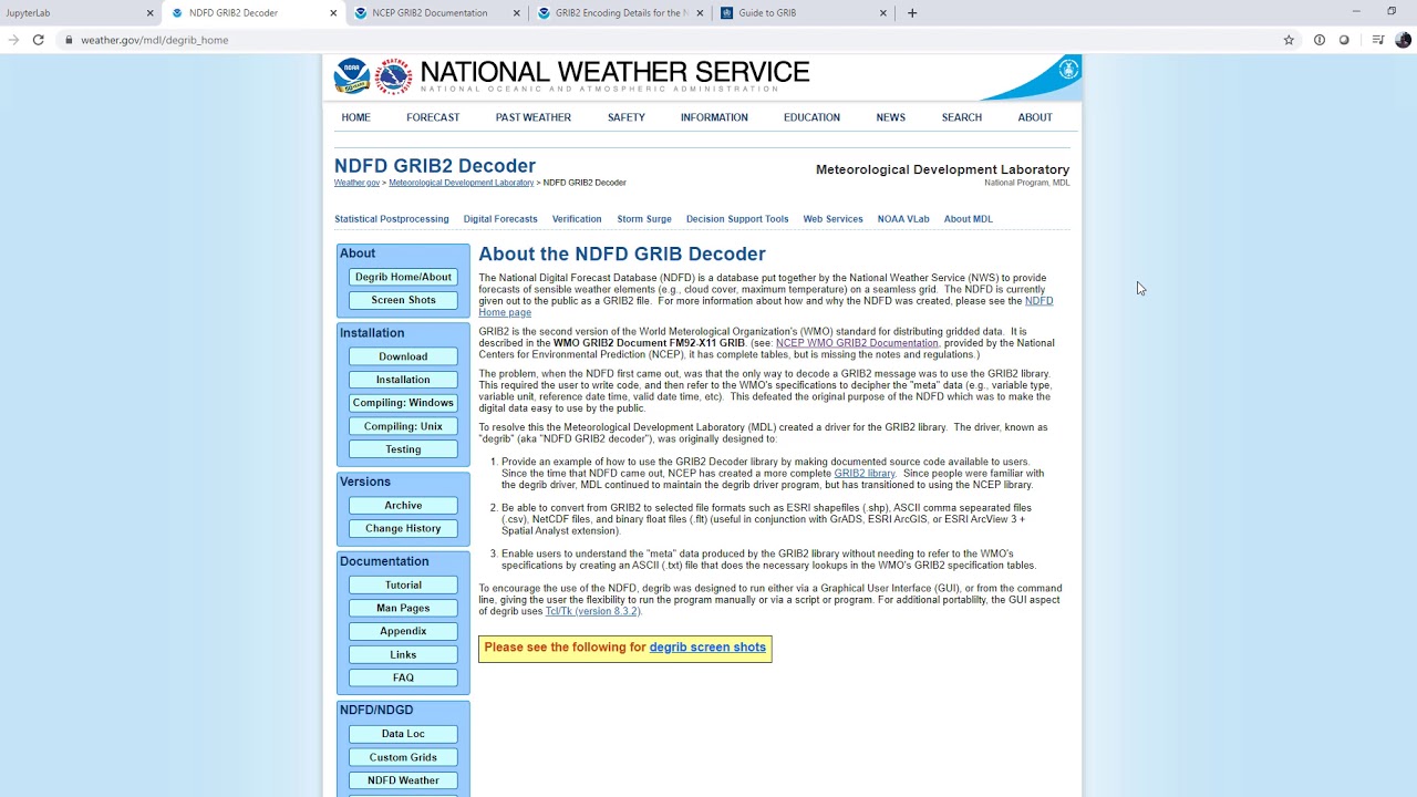 MetPy Monday #136 - Delving into unknown NDFD GRIB data