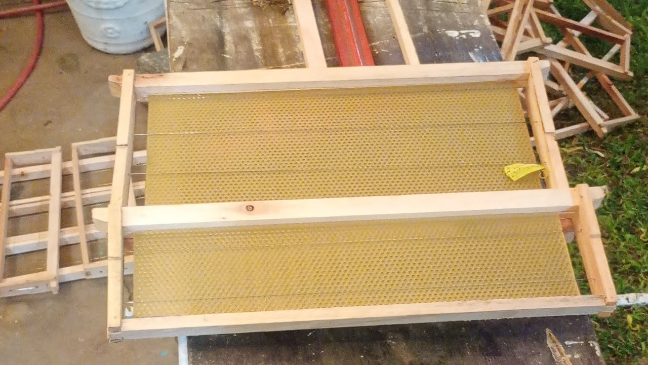 Armado de cuadros para las alzas 💪🐝🍯