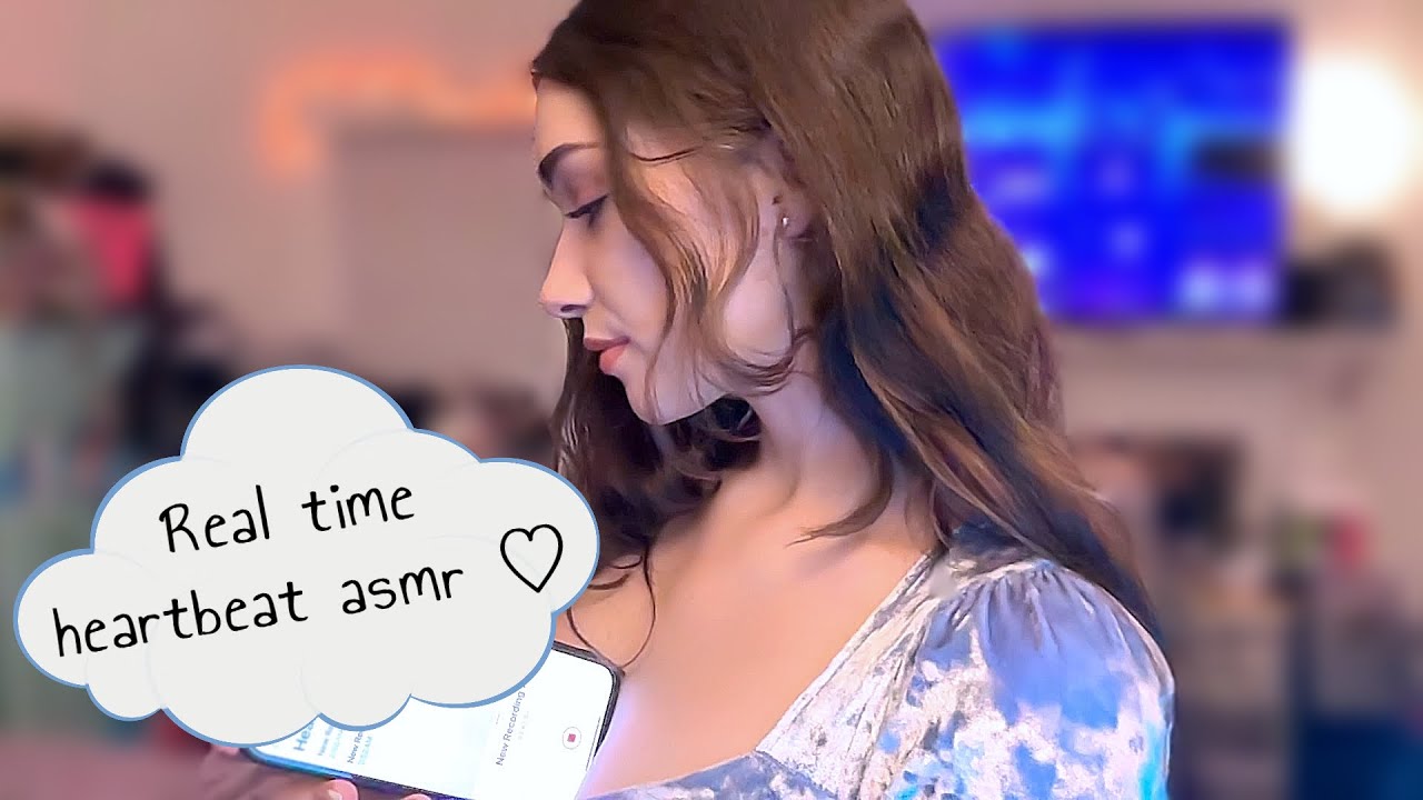 Real Heartbeat ASMR ⏐Calm, Slow, & Relaxing ☁️