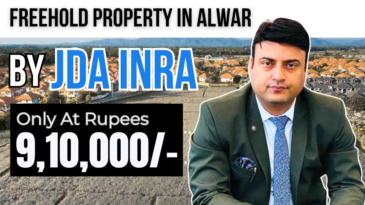 Freehold Residential Plots in Alwar @ ₹9.10 Lakh | JDA Infra | RERA Approved #PropertyExpertIndia