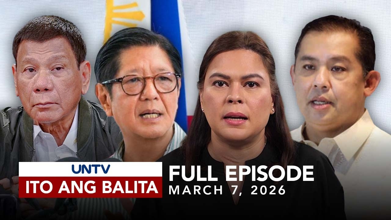 UNTV: Ito Ang Balita Weekend | March 7, 2026