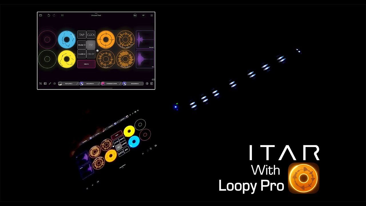 ITAR with Loopy Pro - Setting Up Buttons for Instrument Select