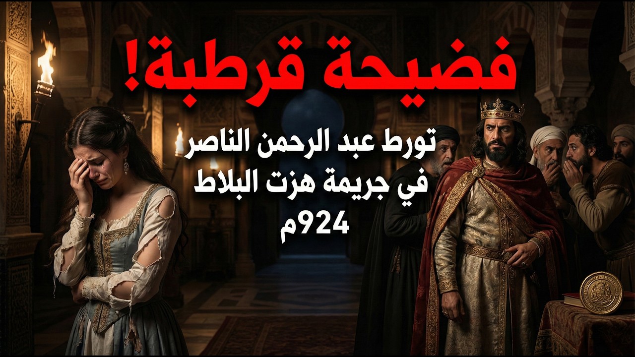 فضيحة قرطبة! الجريمة الأخلاقية التي هزت عرش عبد الرحمن الناصر 924م 😱👑