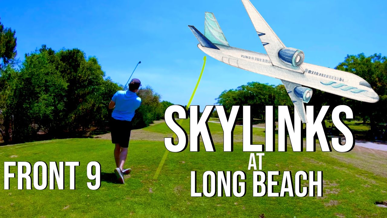 Избегаете САМОЛЕТОВ?! @ SKYLINKS в Лонг-Бич | Видеоблог FRONT 9 Course