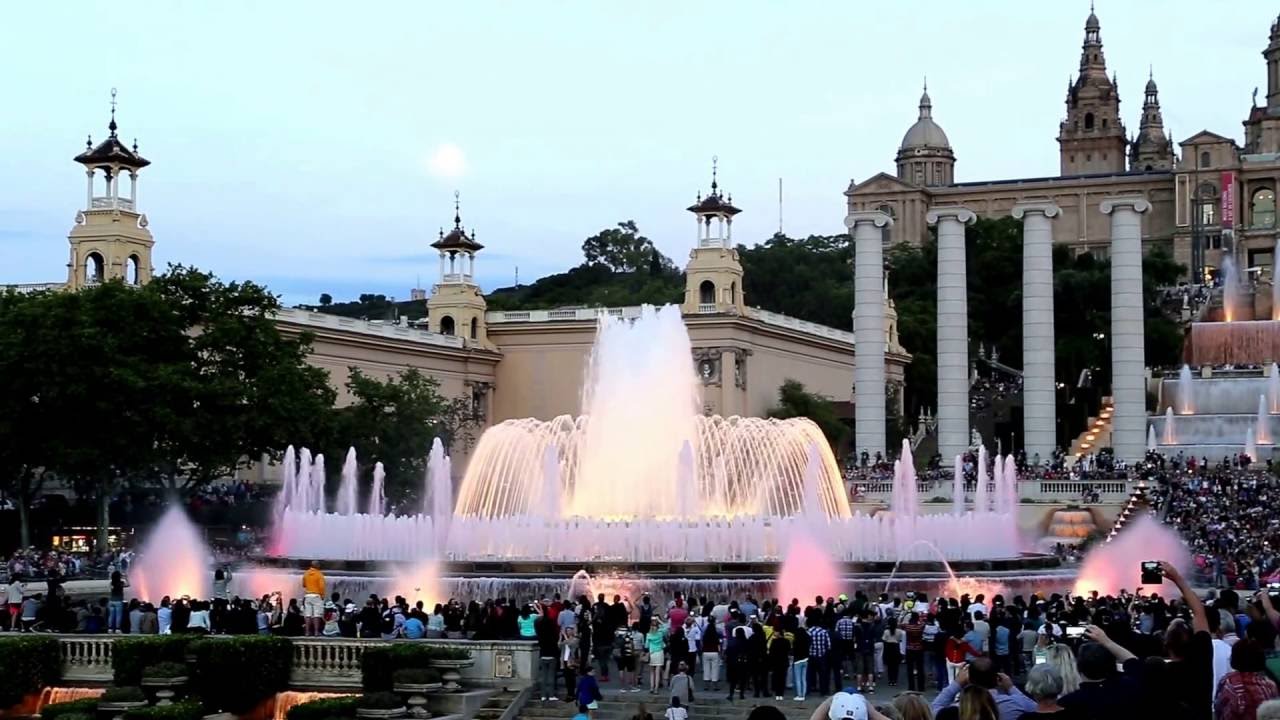 Fuente magica de Montjuic, Barcelona main theme intro song 