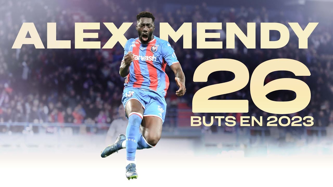 Les 26 buts marqués par Alexandre Mendy en 2023