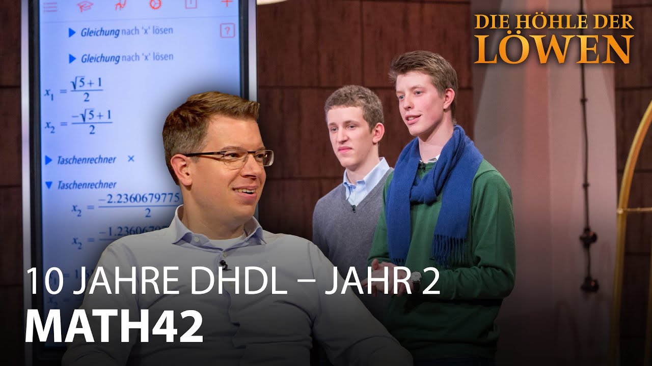 Pitch: Math42 🧮 | Jahr 2 | Die Höhle der Löwen