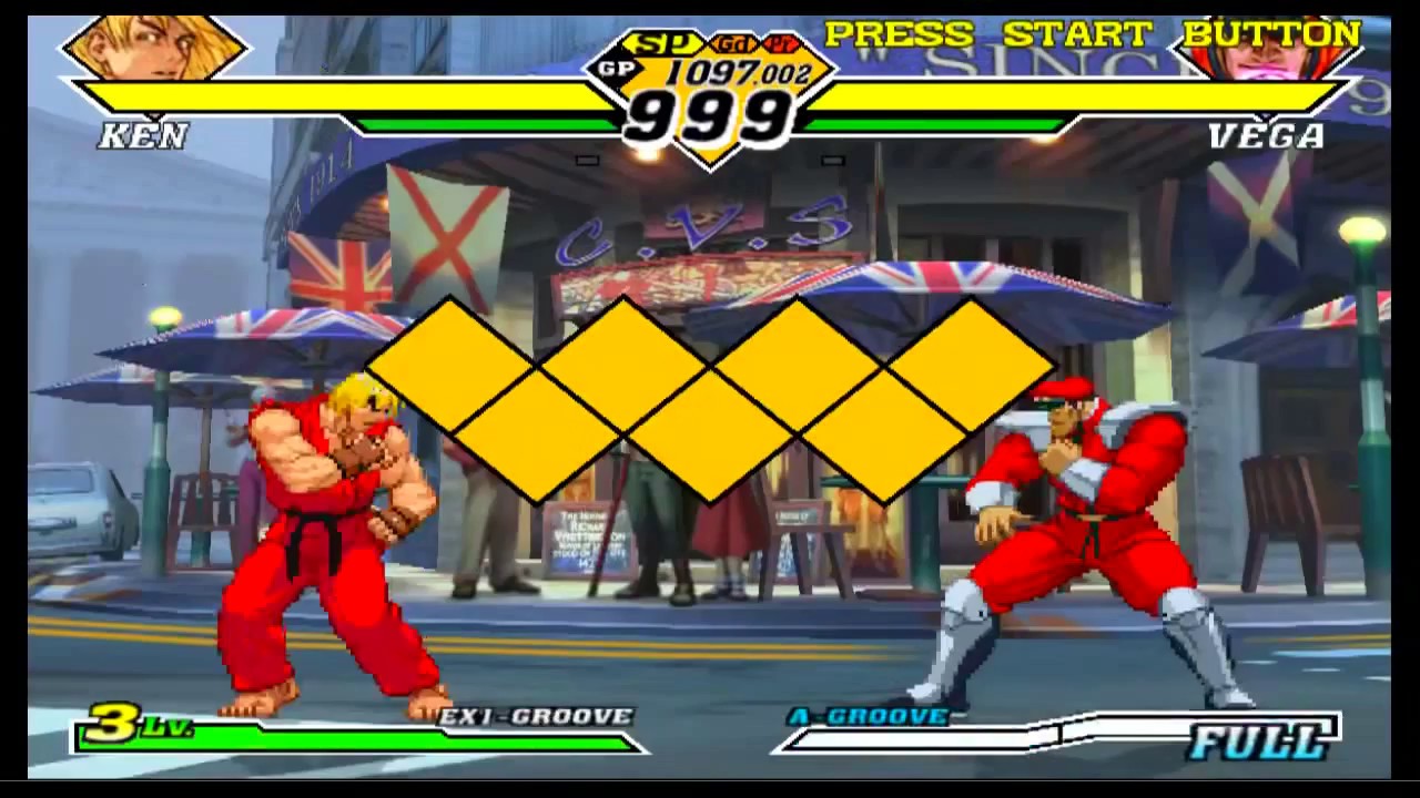 Capcom Vs Snk 2 - Ken [TAS] Perfect Gameplay