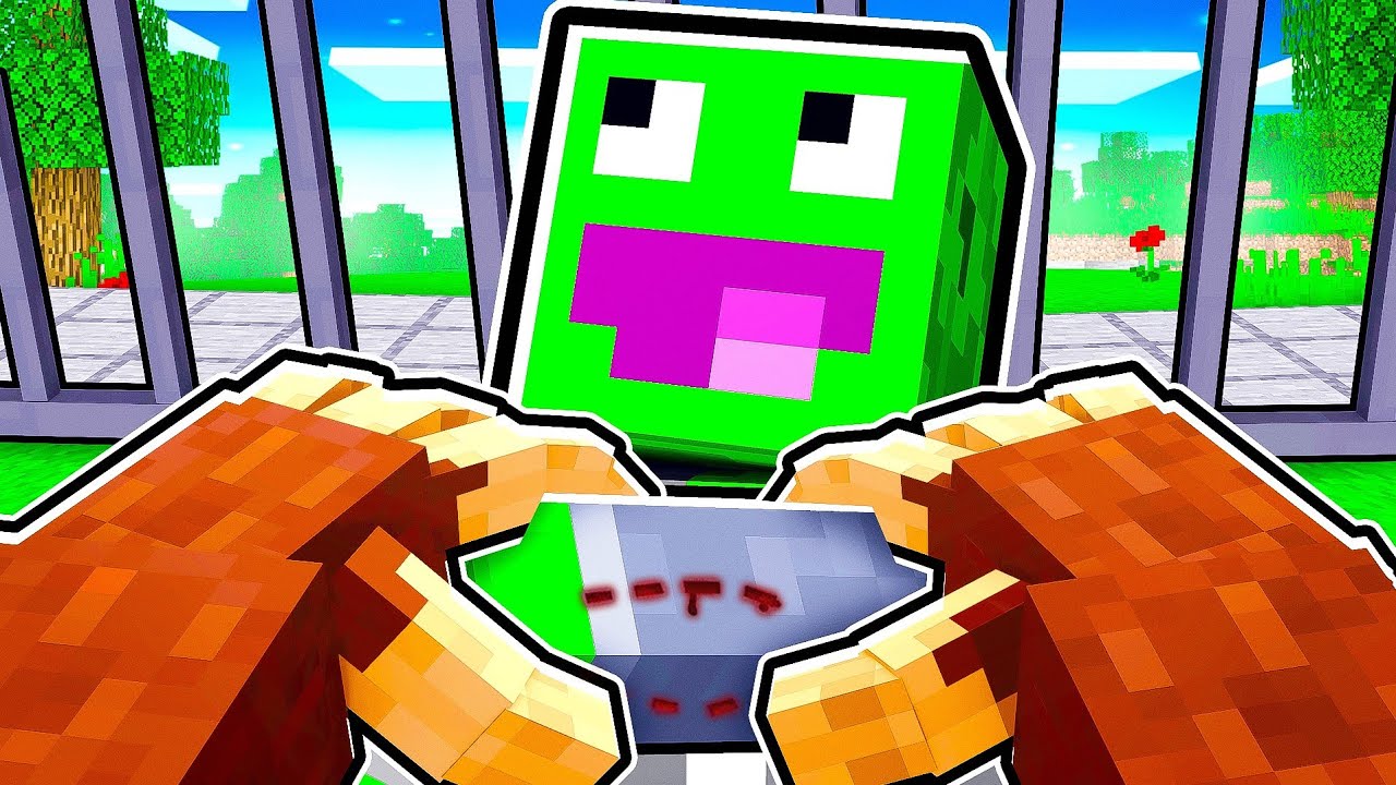 MAŁPA UGRYZŁA MNIE w Minecraft! *jestem chory*