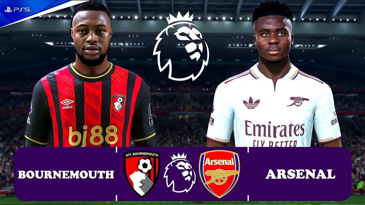 FC 26 - Bournemouth vs. Arsenal | Premier League 25/26 Match | PS5&trade; Pro [4K] Semenyo, Saka, Eze