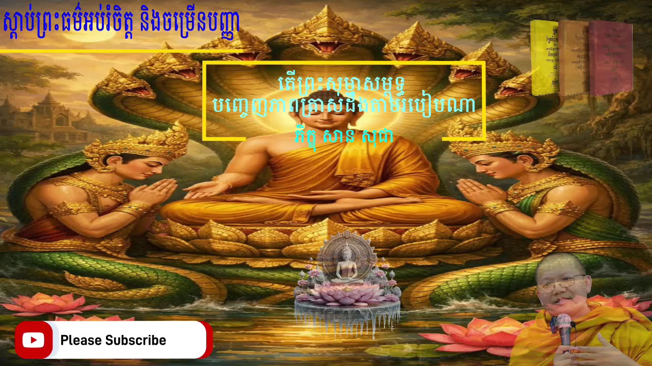 តើព្រះសមា្មសម្ពុទ្ធ បញ្ចេញភាពត្រាស់ដឹងតាមរបៀបណា ភិក្ខុ សាន សុជា