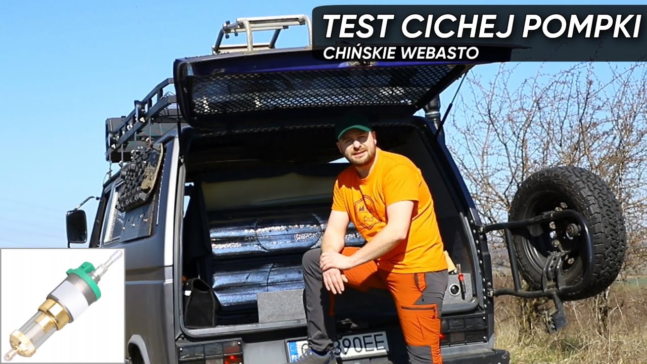 TEST CICHEJ POMPKI DO CHIŃSKIEGO WEBASTO | CHINESE DIESEL HEATER