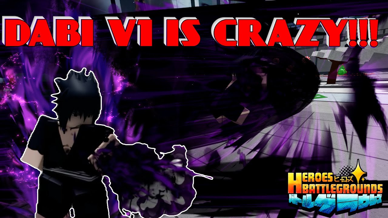 Dabi v1 rework is INSANE in heroes battlegrounds...