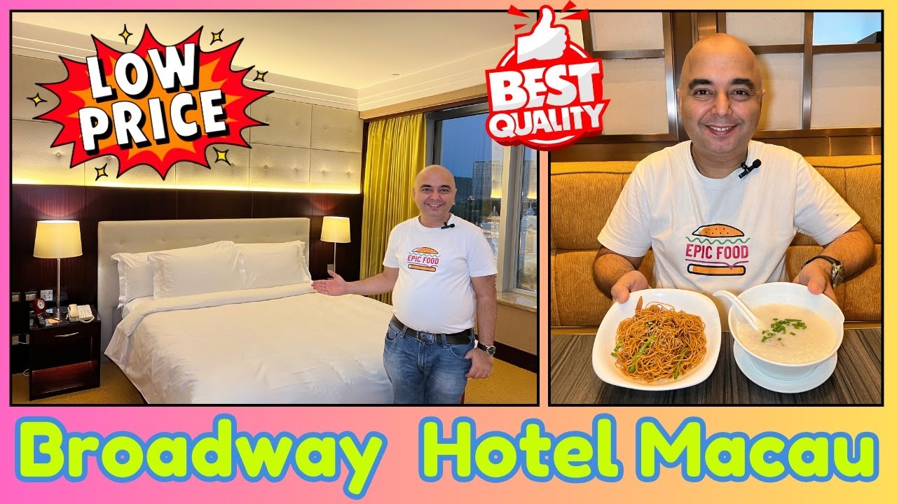 Explore the LUXURY of Broadway Hotel Macau with Breakfast Buffet!