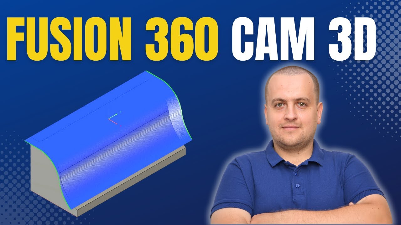 Fusion 360 CAM - Frezowanie 3D - Tworzenie i Przedłużanie Powierzchni