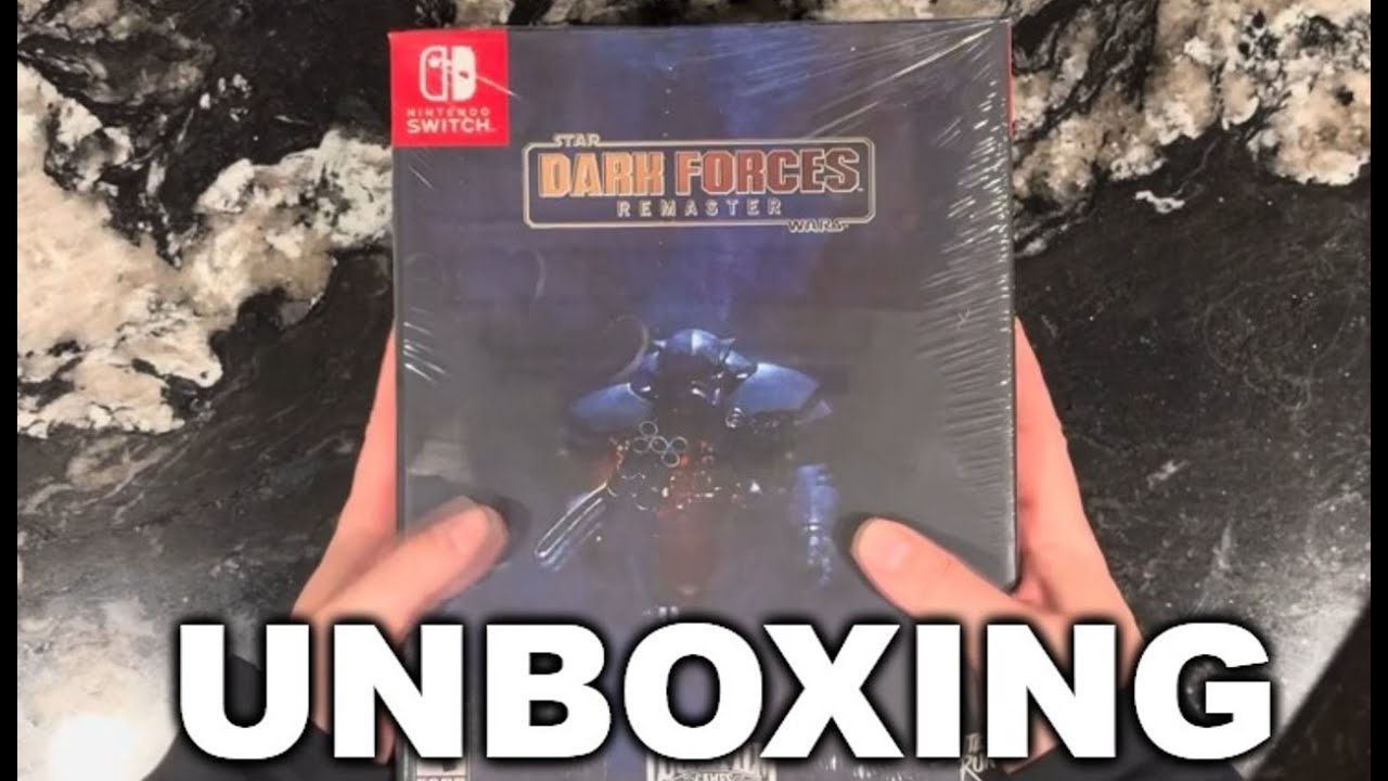 Star Wars: Dark Forces Remaster Master Edition for the Nintendo Switch UNBOXING