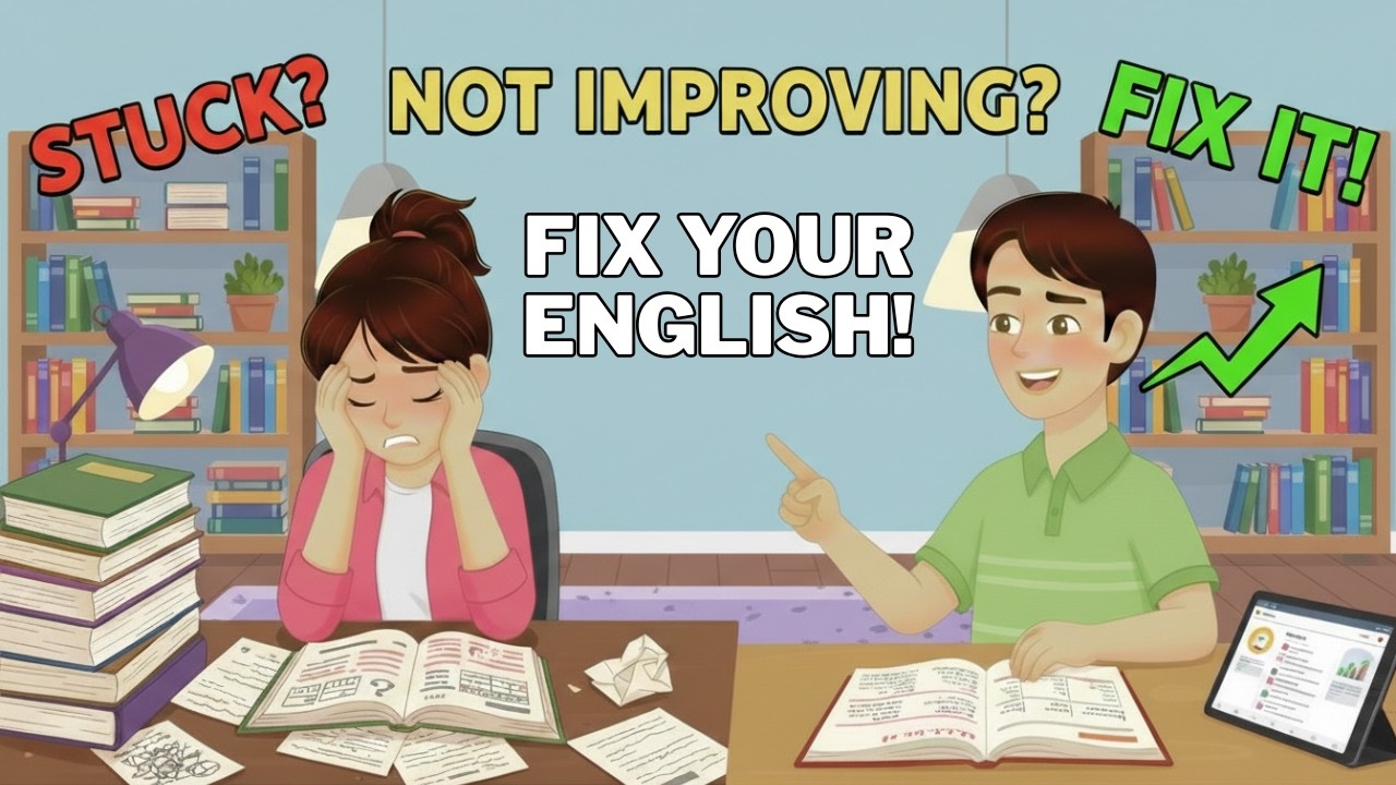 Why You’re Not Improving in English (And How to Fix It) | Learn English With Real Conversation