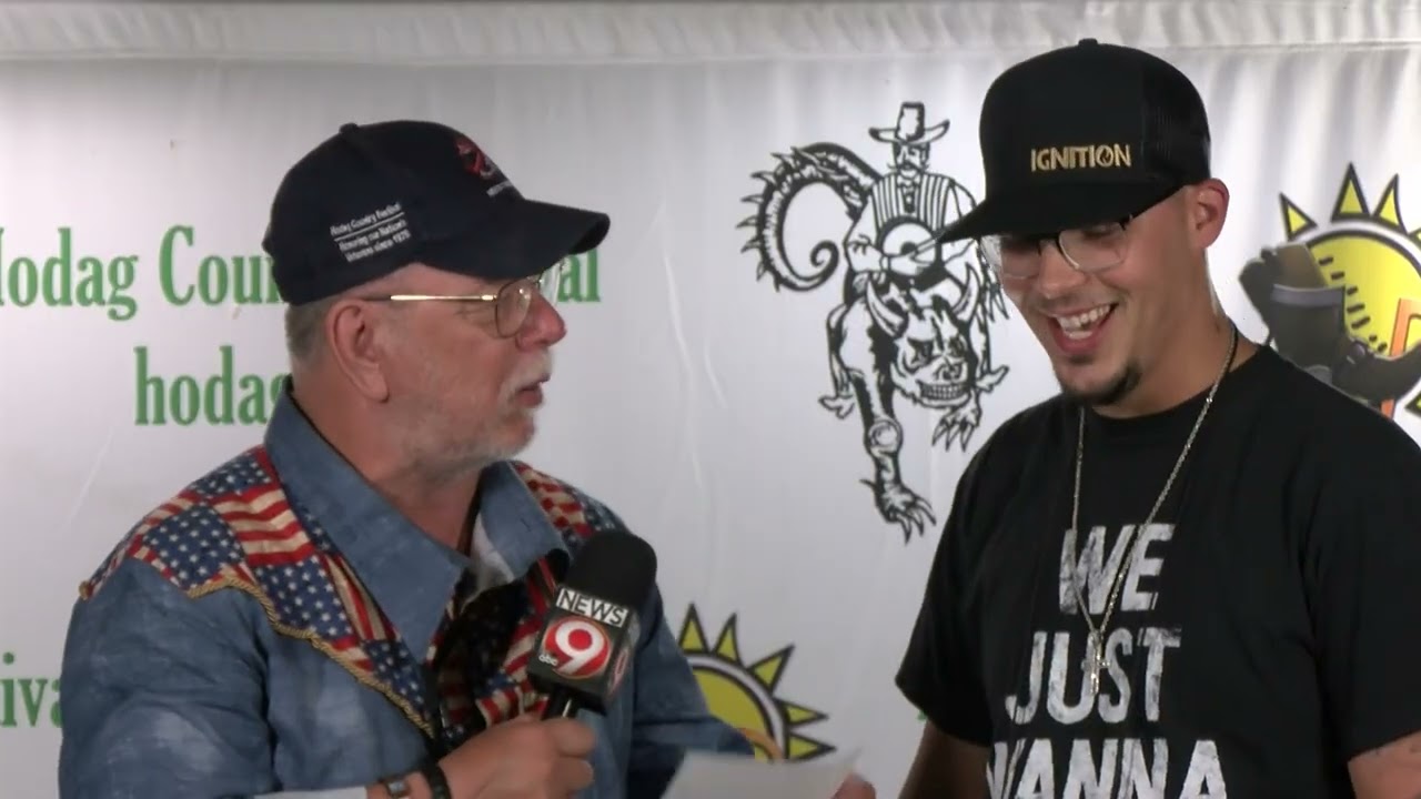 2025 Hodag Country Festival - Chase Matthew Video Wall Interview